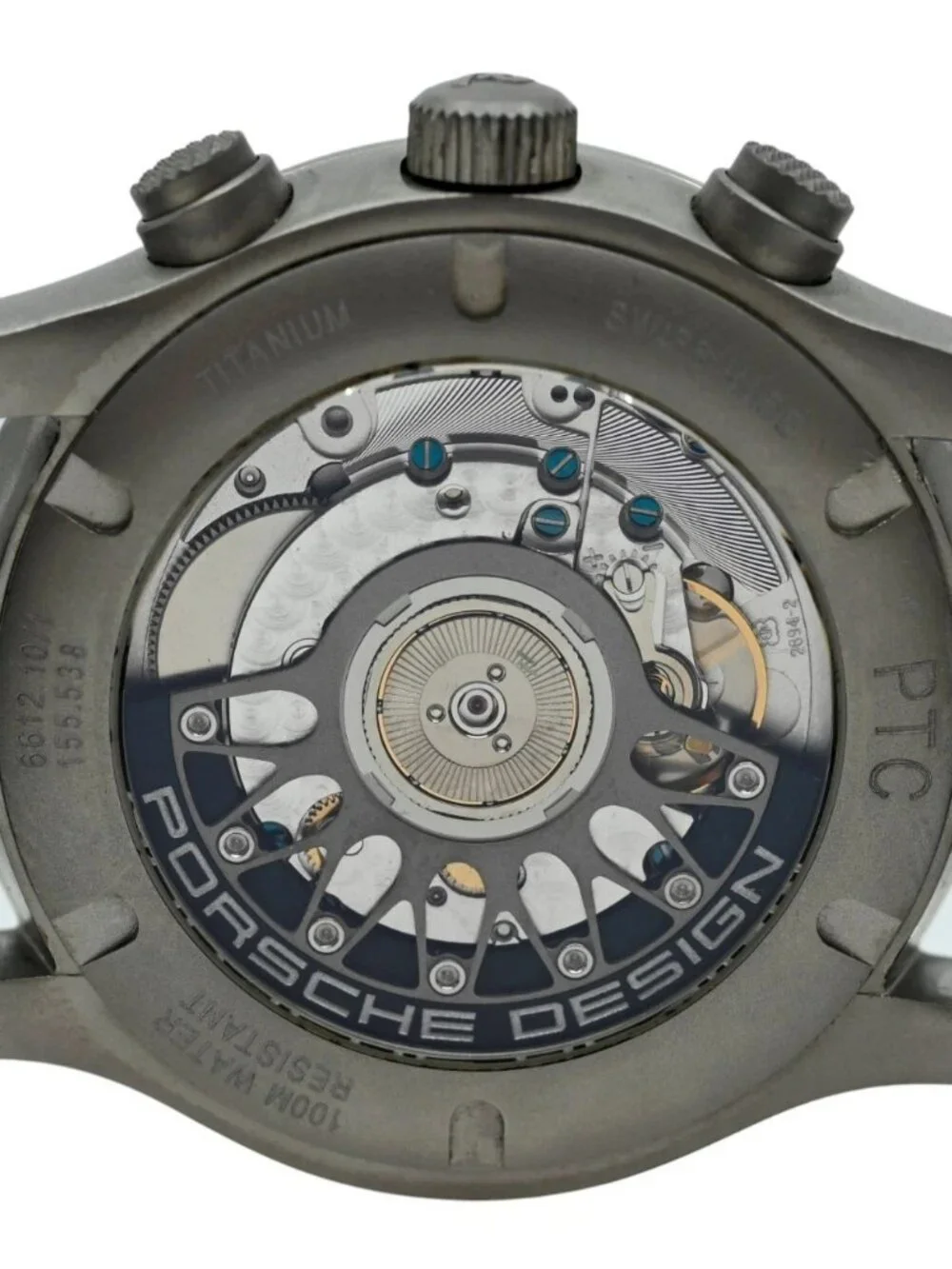 Porsche Design Dashboard 42mm Men's Auto Chrono Titanium Watch- Ref: 6612.10/1!